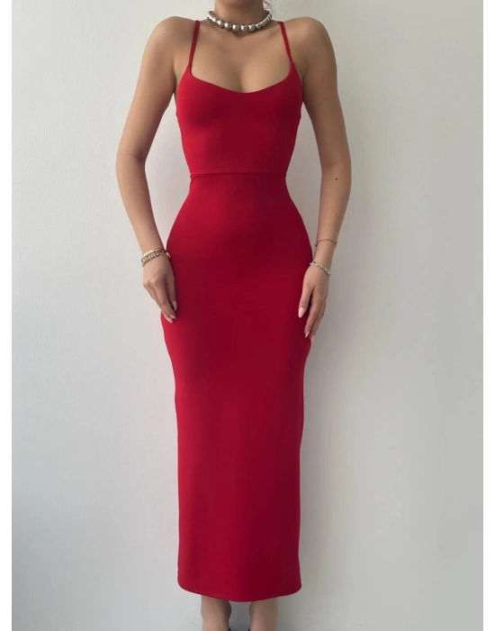 Blear ırt Bağlamalı Elbise