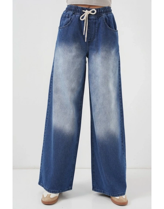 Bol Paça Kot Pantolon 6705  Lacivert