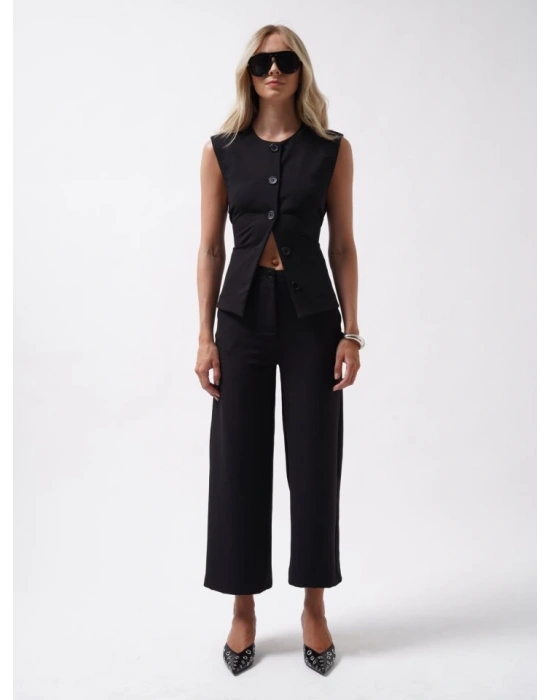 Bol Paça Midi Boy Pantolon