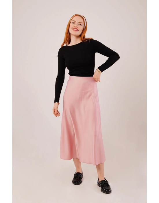 Çan Kesim idi Pembe Saten Etek