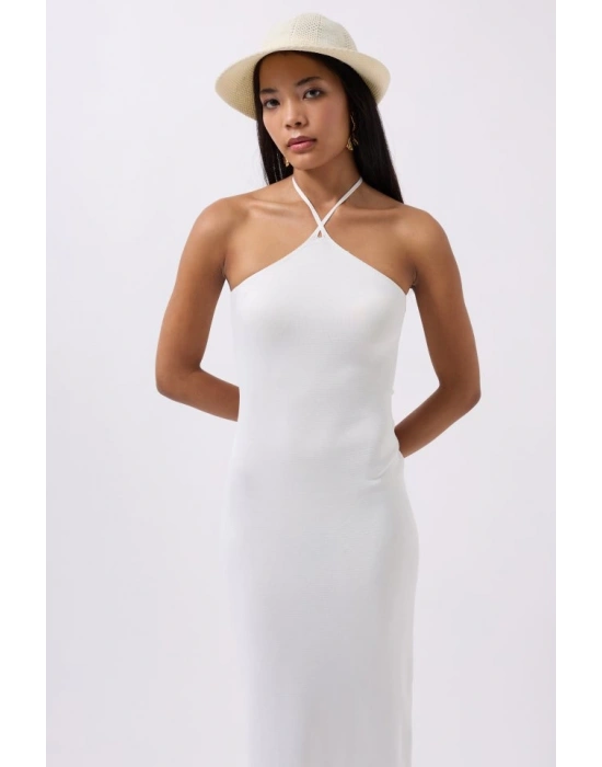 Çapraz Askılı axi Elbise