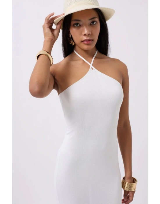 Çapraz Askılı axi Elbise