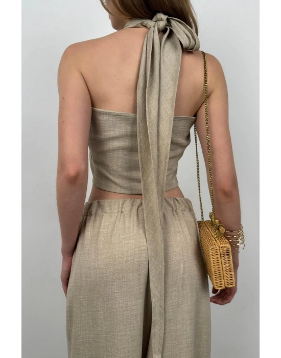 Çapraz Bağlamalı Keten Crop