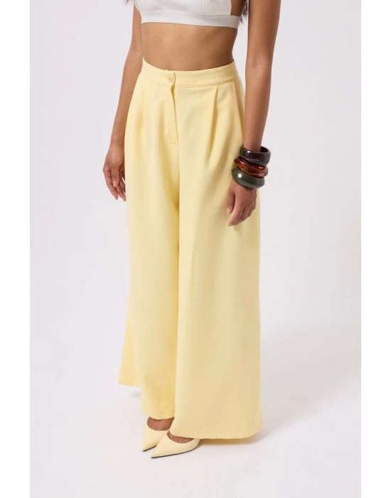 Casual Yüksek Bel Pantolon