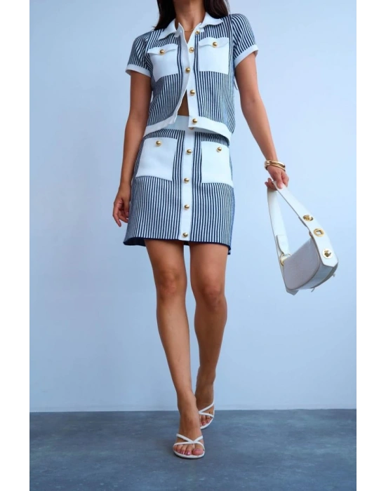 Cepli Etek Takım  KemikLacivert