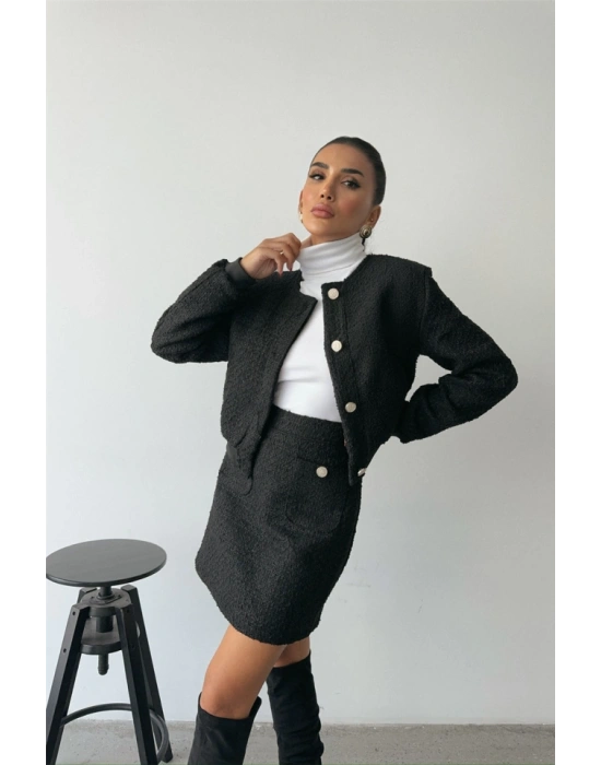 CHANEL CROP CEKETKIA ETEK TAKIM  iyah