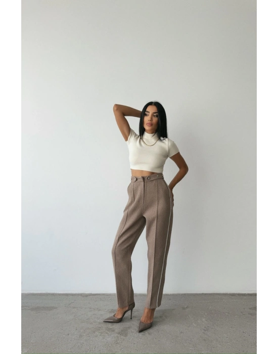 CHANE PANTOON YAN BİYEİ  Vizon