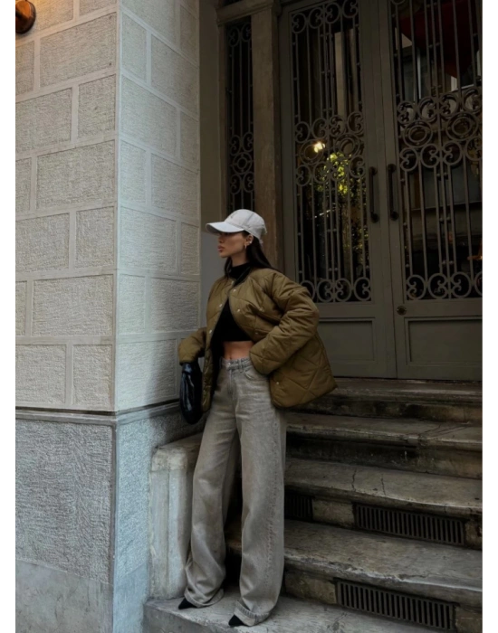 Cıt Cıt Detaylı Çepli Ceket ont Kahve