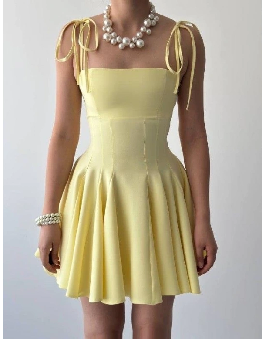 Clara Askılı ini Elbise