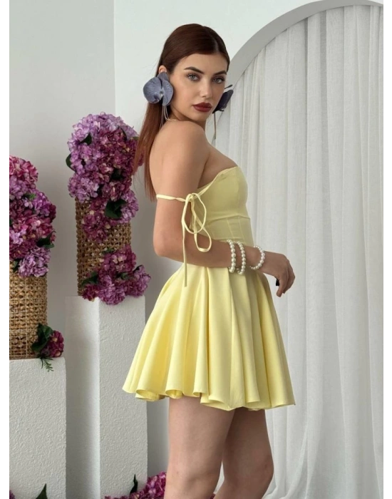 Clara Askılı ini Elbise