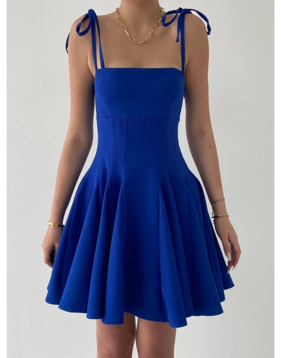 Clara Askılı Mini Elbise