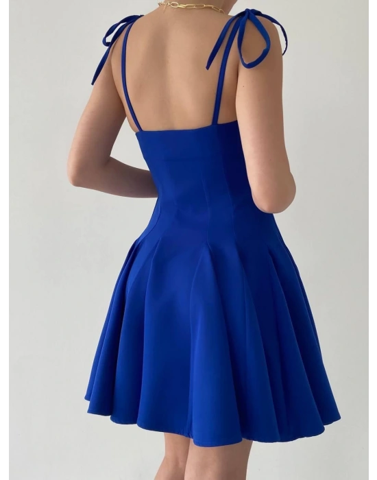 Clara Askılı Mini Elbise