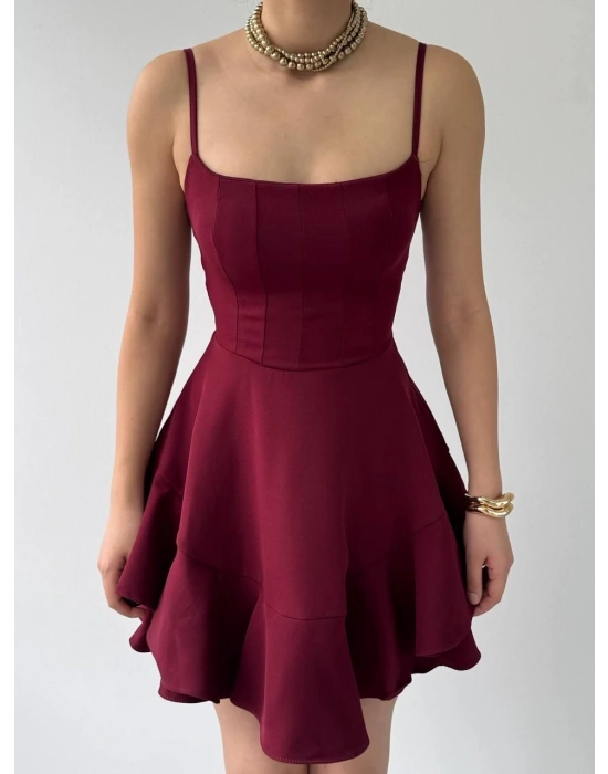 Common İp Askılı Elbise