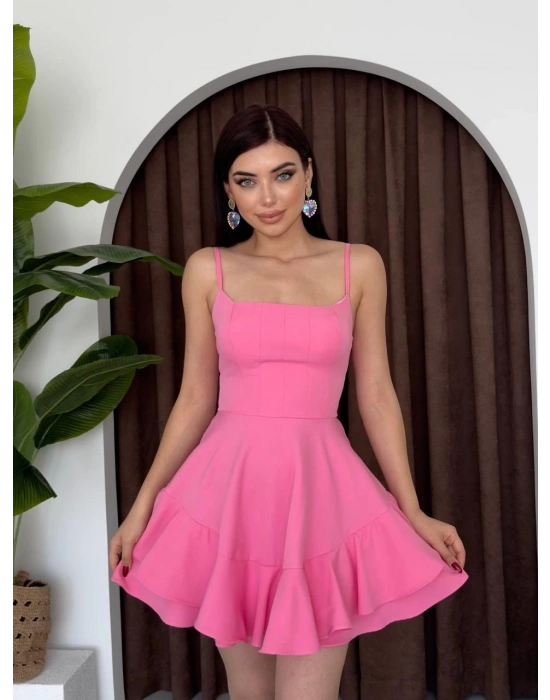 Common İp Askılı Elbise