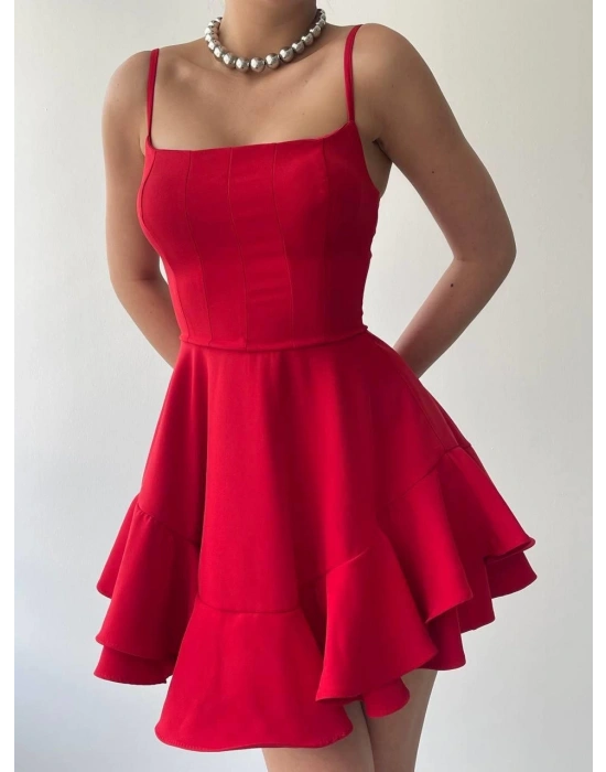 Common İp Askılı Elbise