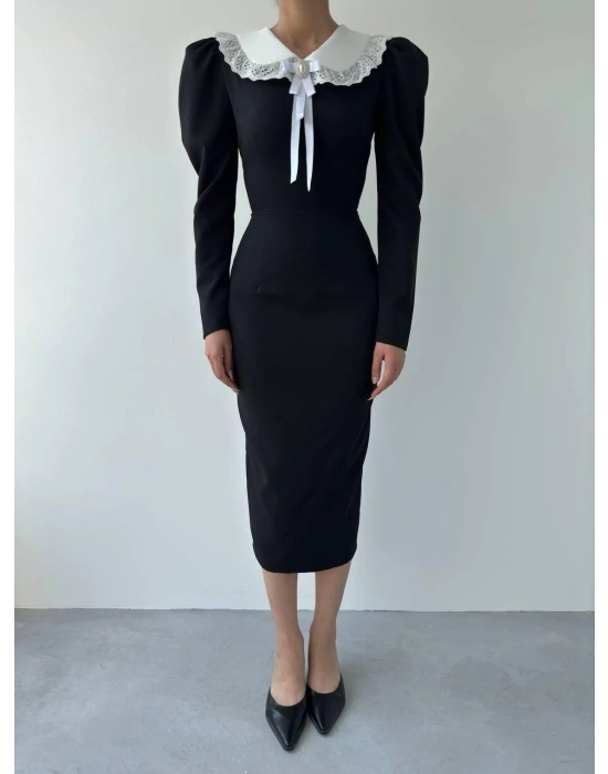 Coventry Yakalı Elbise