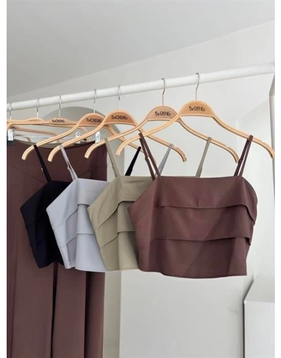 Crop Plazzo Pantolon Takım 1015508