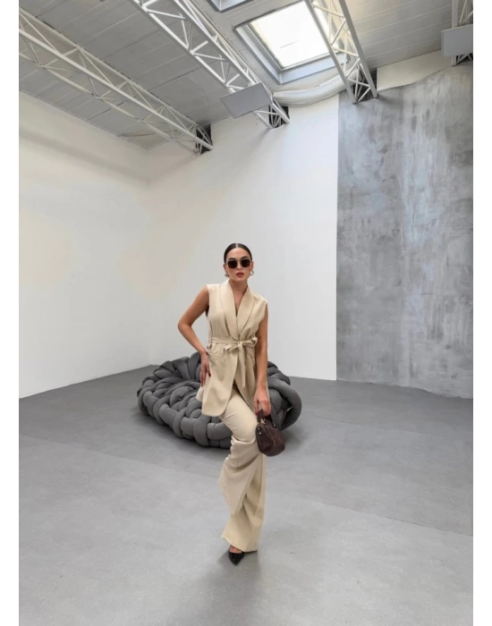 Cura Yelek Pantolon İki̇li̇ Takim