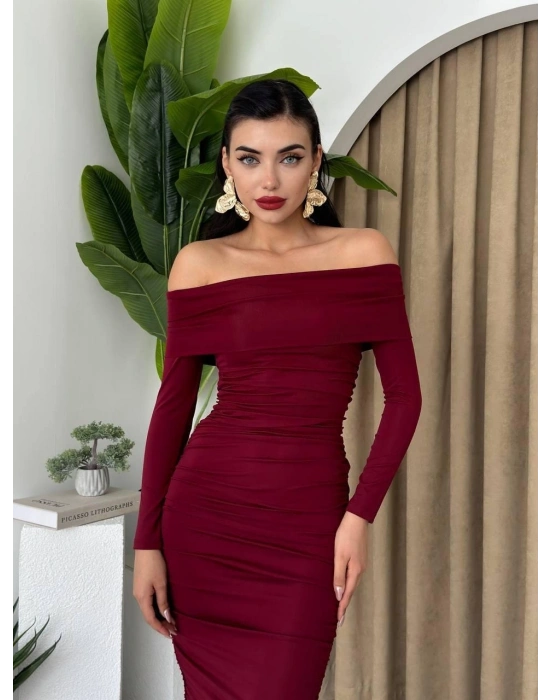 Dakota Drapeli Elbise