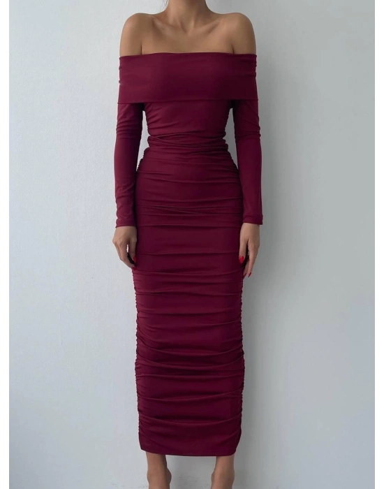 Dakota Drapeli Elbise