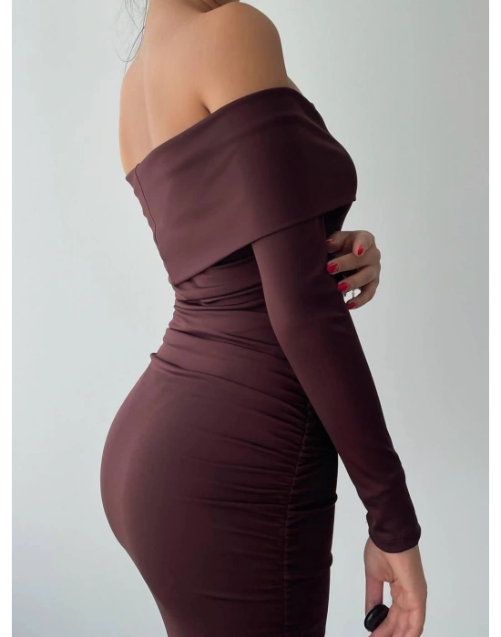 Dakota Drapeli Elbise