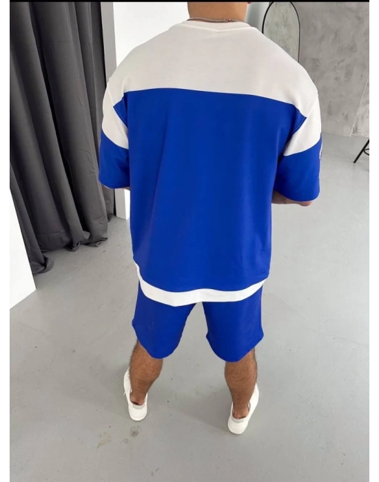 Dijital 00 Baskılı Şortlu Takım  avi