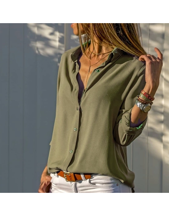 Dokuma Viskon Kumaş Efsane Gömlek