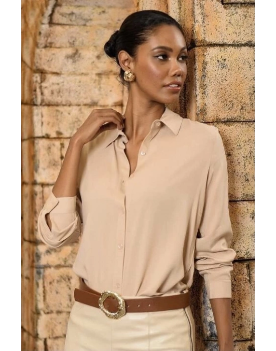 Dokuma Viskon Kumaş Efsane Gömlek