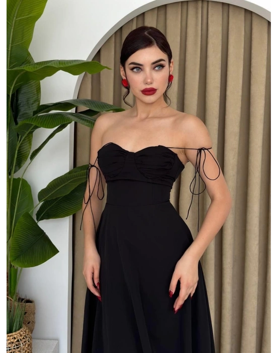 Elia İp Askılı Elbise