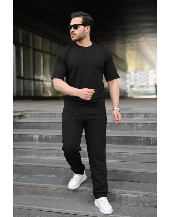 Erkek Alt Üst Krep İkili Takım