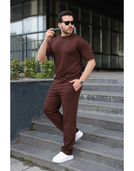 Erkek Alt Üst Krep İkili Takım