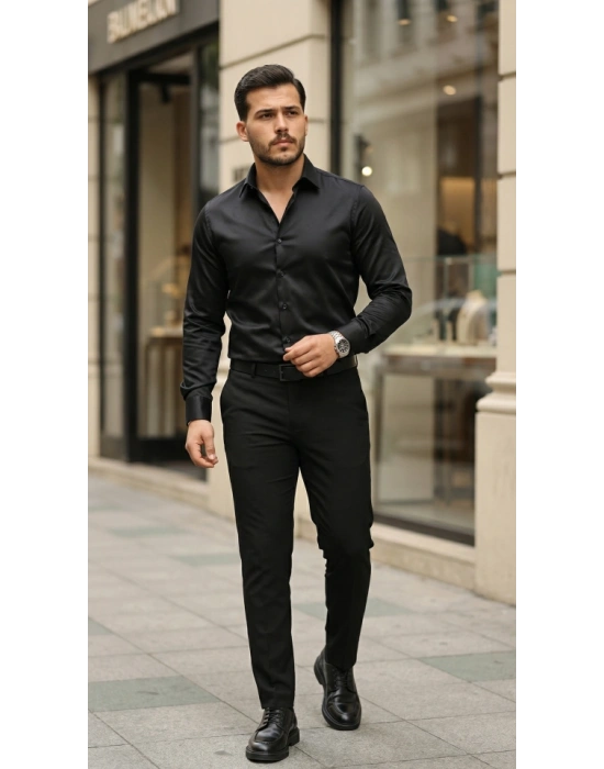 Erkek aten Klasik Gömlek