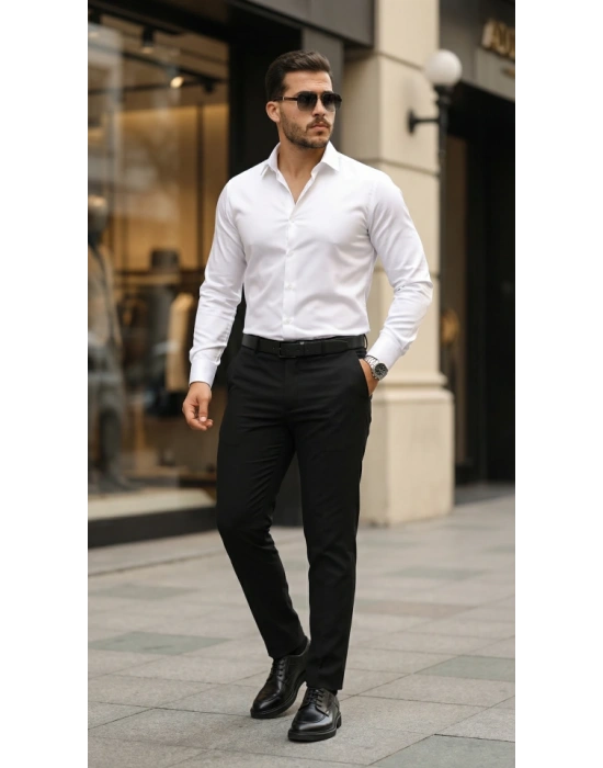 Erkek aten Klasik Gömlek