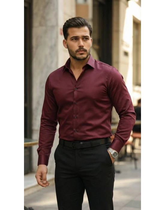 Erkek aten Klasik Gömlek