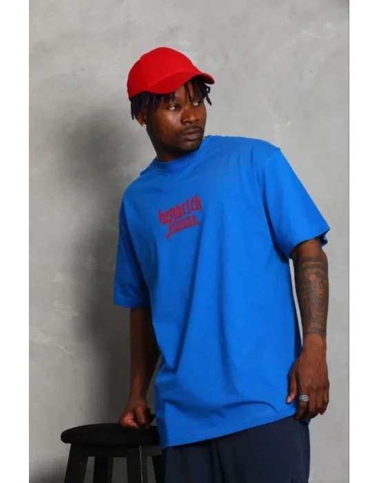 Erkek Baskılı Thirt Kısa Kol Bisiklet Yaka Regular Fit Rahat Kalıp Günlük Tişört  aks avisi