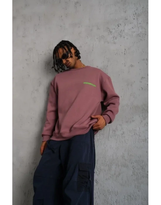 Erkek Baskılı weat  Gül Kurusu