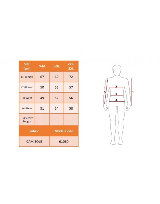 Erkek Bisiklet Yaka Kalın Fitilli Kaşkorse Kolsuz Tişört