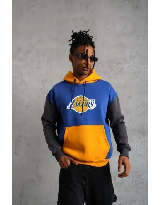 Erkek Çok Parçalı Kapüşonlu Ve Kordon İpli weatshirt  avi