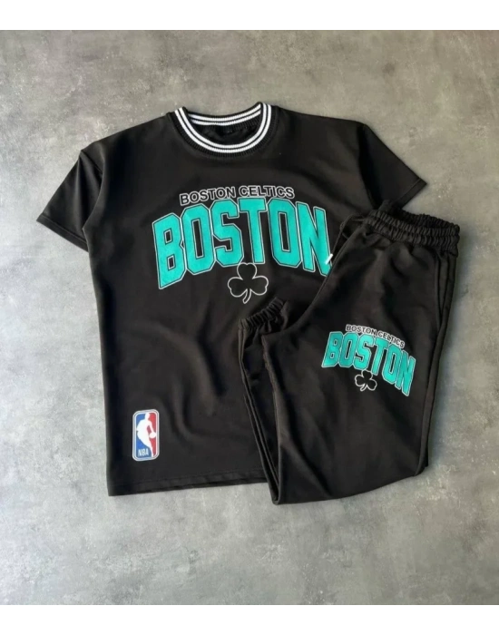 Erkek Dijital Baskılı AltÜst Eşofman Takımı  iyah