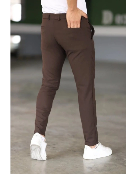 Erkek Düz Kesim Bilek Boy Kumaş Pantolon
