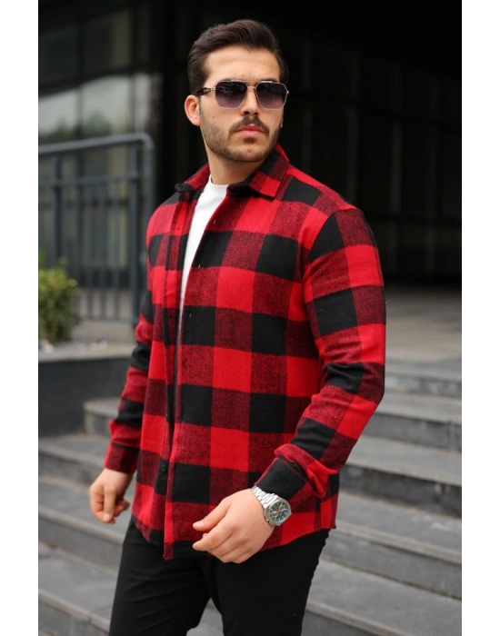 Erkek Ekose Desenli Oduncu Gömlek