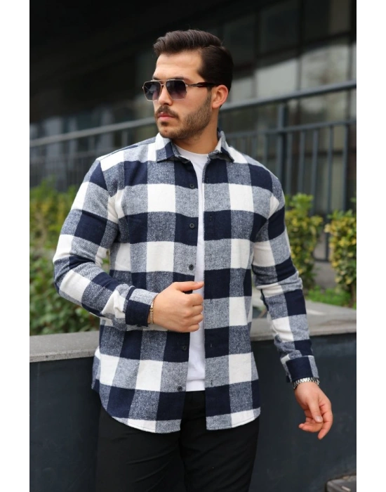 Erkek Ekose Desenli Oduncu Gömlek