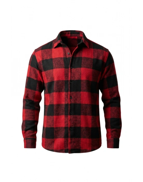 Erkek Ekose Desenli Oduncu Gömlek