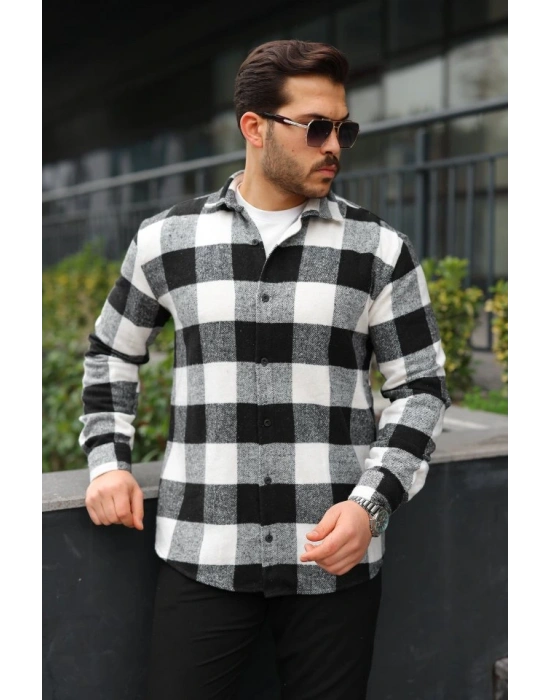 Erkek Ekose Desenli Oduncu Gömlek
