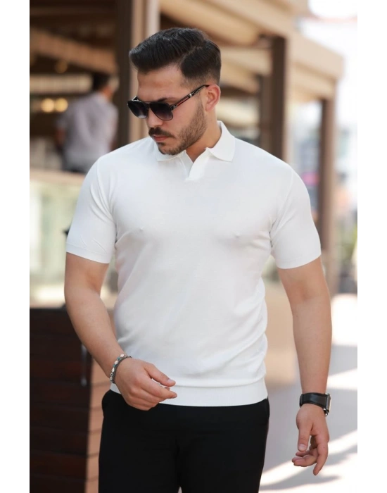 Erkek Hemşire Yaka Kısa Kollu Tişört