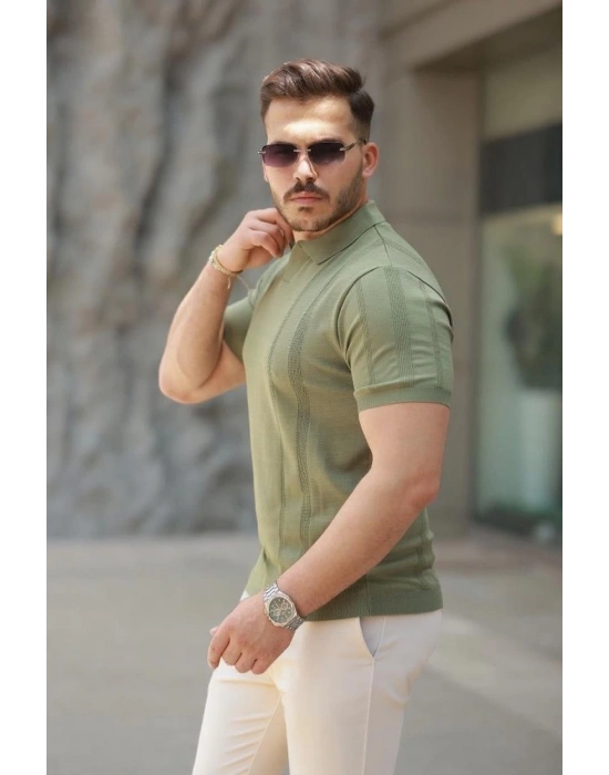 Erkek Hemşire Yaka Kısa Kollu Tişört