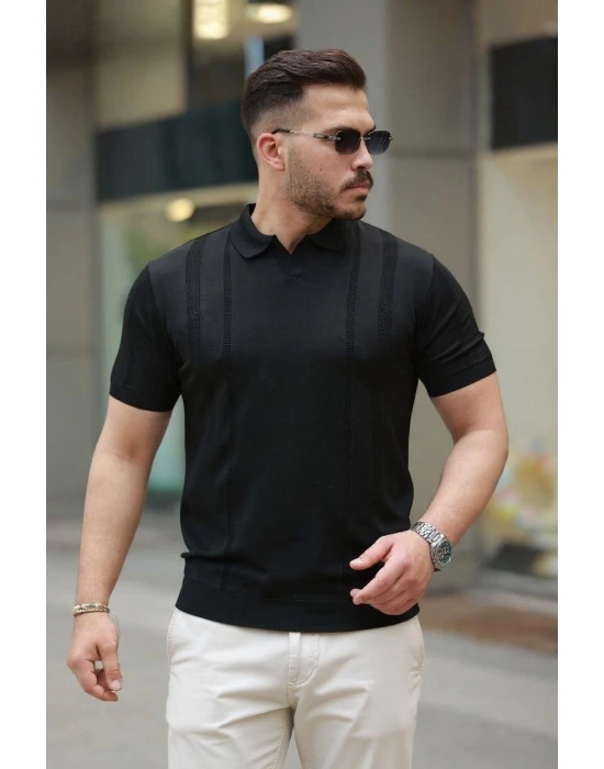 Erkek Hemşire Yaka Kısa Kollu Tişört