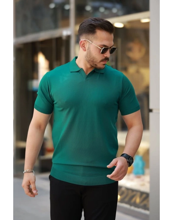 Erkek Hemşire Yaka Kısa Kollu Tişört