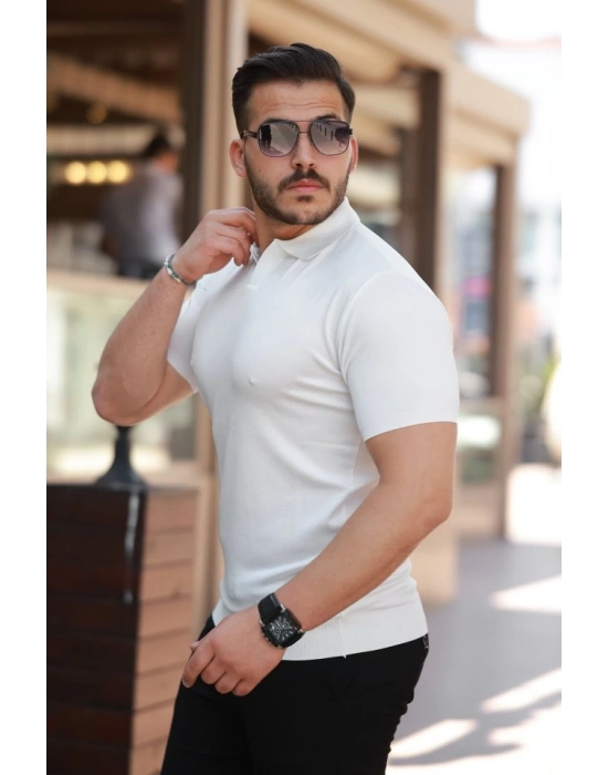 Erkek Hemşire Yaka Kısa Kollu Tişört