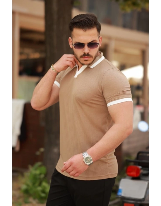 Erkek Hemşire Yaka Kısa Kollu Tişört